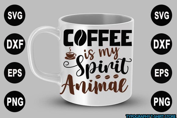Coffee Quotes T-Shirt Design: Free Graphics