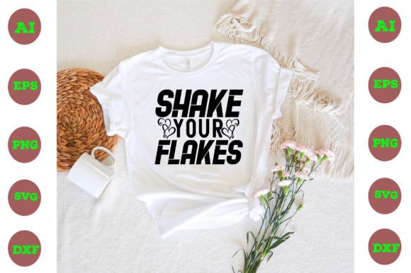 Shake Your Flakes: Graphics for Freebies